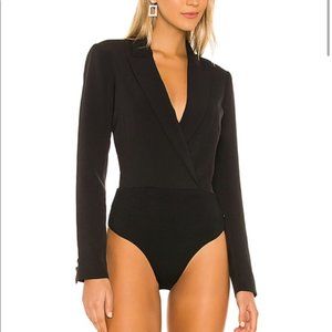 WORN 1x Bardot Blazer Bodysuit